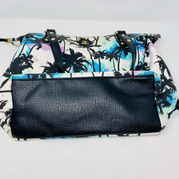 Juicy Couture Palm Tree Black Tote Bag - Picture 12 of 12